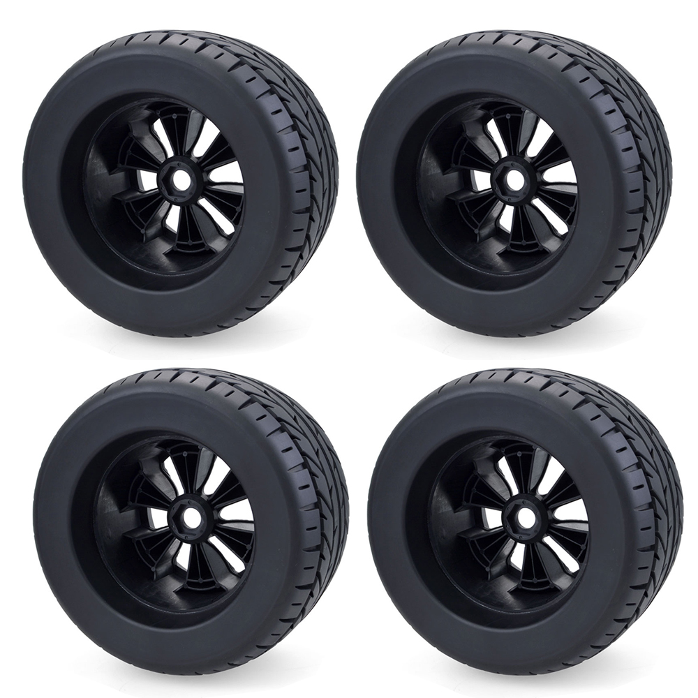 ZD Racing 4pcs 1/8 RC Car Wheel Tires With Hub Off-Road Truck Road Parts 165*100MM