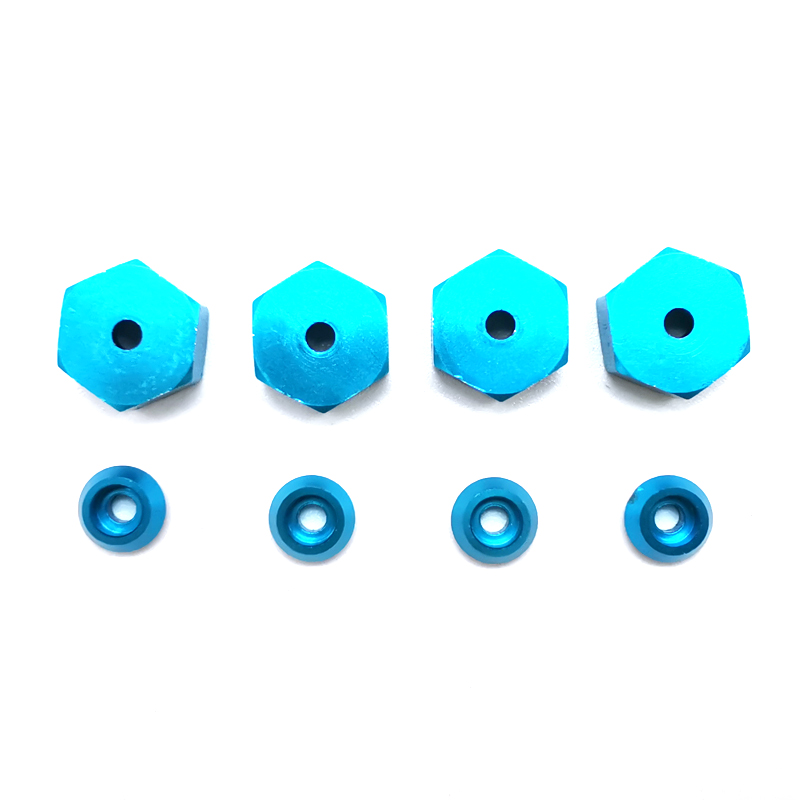 4pcs WPL MN JJRC 5MM Change 12MM Connector RC Car Parts