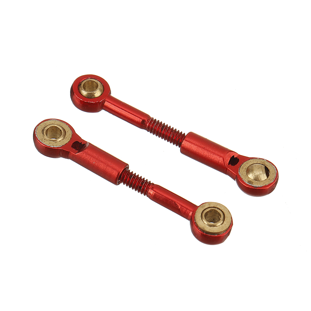 2PCS Firelap IW05 1/28 RC Car Spare Metal Steering Linkage Rod IW507 Vehicles Model Parts