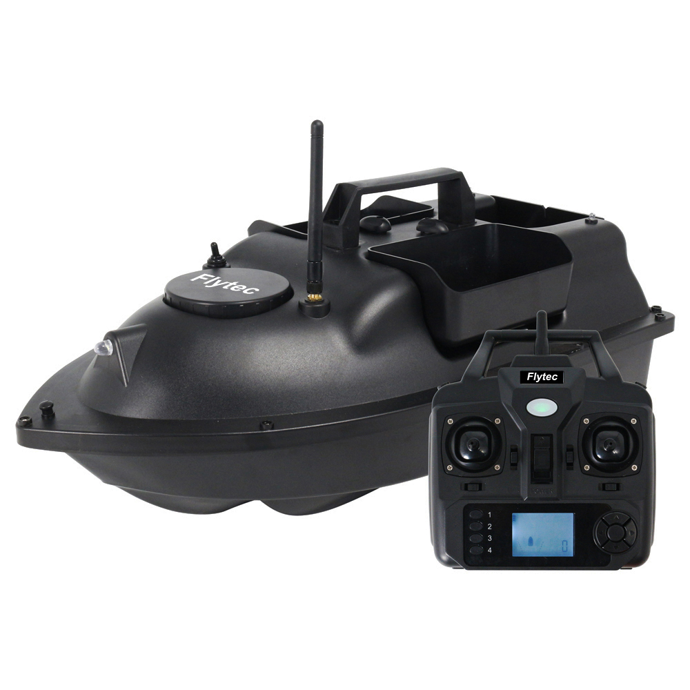 Flytec V010 2.4G Intelligent Positioning Three Bait Tanks Automatic Return Fishing Bait RC Boat Vehicle Models