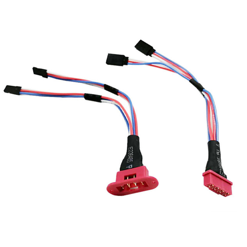 8PIN-JR 3P Plug Servo Extension Cable Connection Wire For RC Airplane Glider