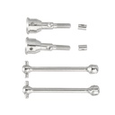SG 1603 1604 UDIRC 1601 RC Car Metal Rear CVD Drive Shaft Set 1603-023 Vehicles Model Parts