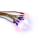 DUMBORC DC Ordinary LED Lights Extended Wires for X6DC RC Receiver Parts