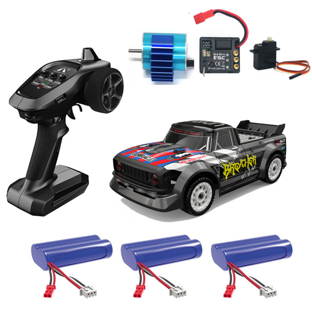 UDIRC 1601 RTR Brusheless 60km/h Several Battery 1/16 2.4G 4WD RC Car LED Light Proportional Vehicles Model