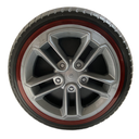 '1PC 34cm Children's Ride on Car Wheel Tires with Lights Non-Inflatable Rubber Solid Tires'
