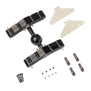 WPL 1/16 B16 B36 B16KM 6WD Metal Wheel Seesaw Upgraded Parts RC Car Parts