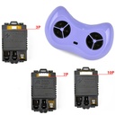 JR-RX-6V Ride on Car Remote Control/10PIN 7PIN 3PIN Receiver Controller Control Box Accessories for Children Electric Ride On Car Replacement Parts