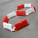 10pcs Drift RC Car Barrier Decoration For 1603 Turbo Racing Off Road Vehicle Runway Parts