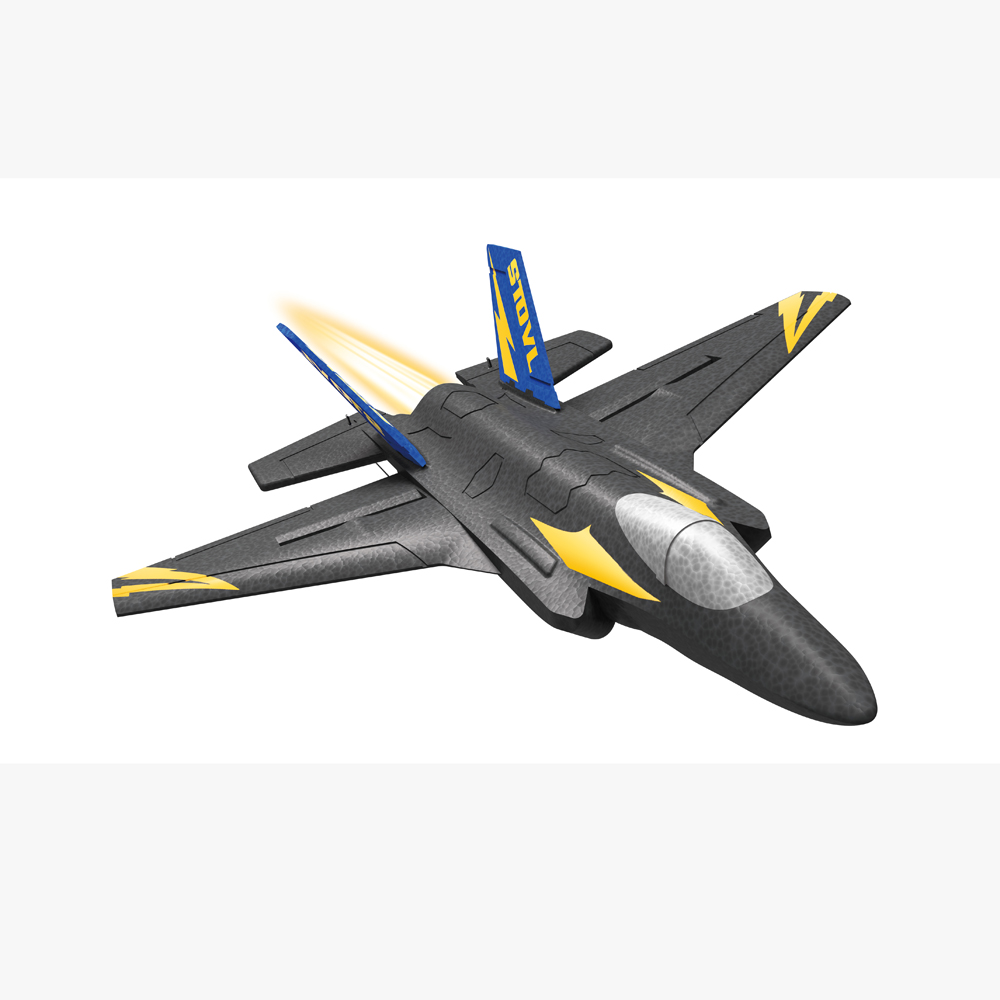 KFPLANE KF605 F35 Fighter 2.4G 4CH 6-Axis Gyroscope Automatic Balance 360deg Rollover EPP RC Glider Airplane RTF for Trainer Beginner