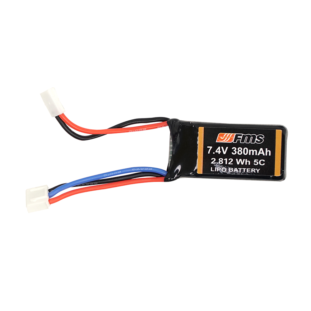 7.4V 380mAh 5C Lipo Battery For Eachine FMS Rochobby 1/18 2.4G Land Cruiser 80 RC Car Parts