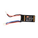 7.4V 380mAh 5C Lipo Battery For Eachine FMS Rochobby 1/18 2.4G Land Cruiser 80 RC Car Parts