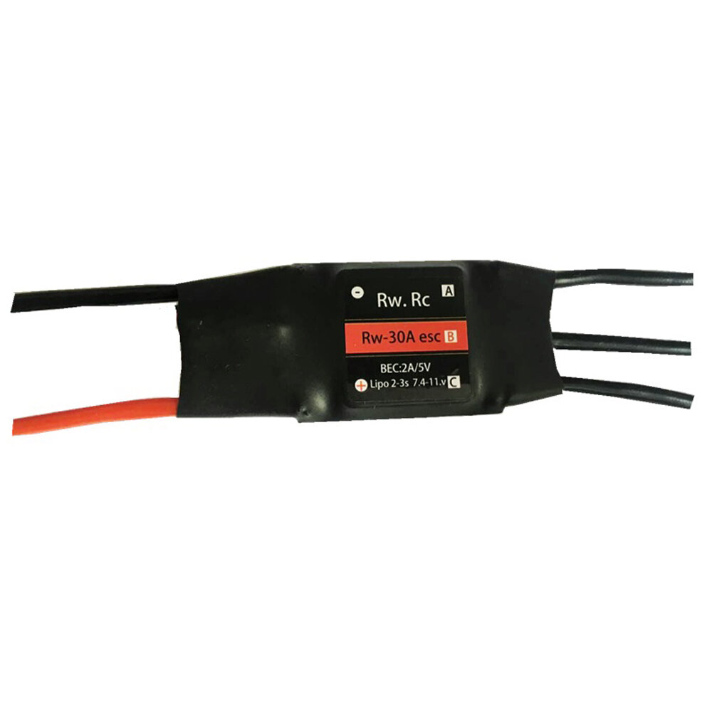 30A Brushless Single Sides RC Car Auto ESC 2-3s RC Car Parts