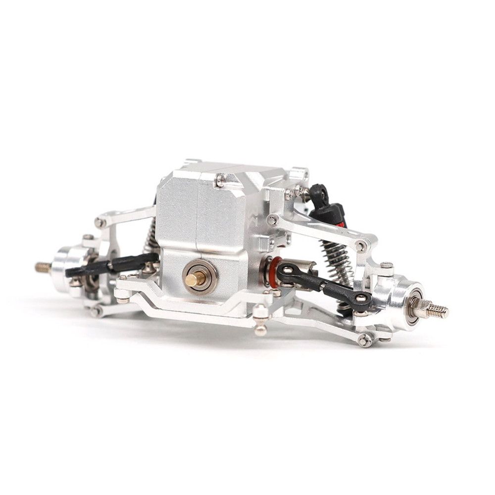 Orlandoo Hunter Upgraded Double Wishbone Front Suspesion & Axles Kit MAS-600 Aluminum Silver for OH32P02 RC Car Parts