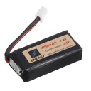 7.4V 400mAh 45C Lithium Battery for OMPHOBBY M1 6CH 3D Flybarless Dual Brushless Direct-Drive Motor RC Helicopter
