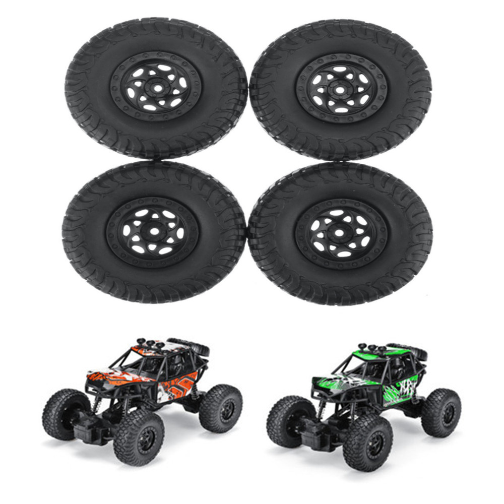 4PCS S-003 1/22 RC Car Spare Tires Wheels Rim Hub Vehicles Model Parts