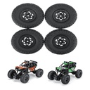 4PCS S-003 1/22 RC Car Spare Tires Wheels Rim Hub Vehicles Model Parts