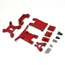 Front And Rear Shock Absorber Plate Bumper Set For LC RACING 1/14 EMB-DTH RC Car Off-Road Desert Metal Upgrade Parts