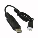 XLF F16 F17 F18 1/14 RC Car Spare USB Charging Cable Battery Charger Vehicles Model Parts