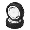 Wltoys 104001 1/10 RC Car Spare Front/Rear Tires Wheels 1882 1883 Vehicles Model Parts 2PCS