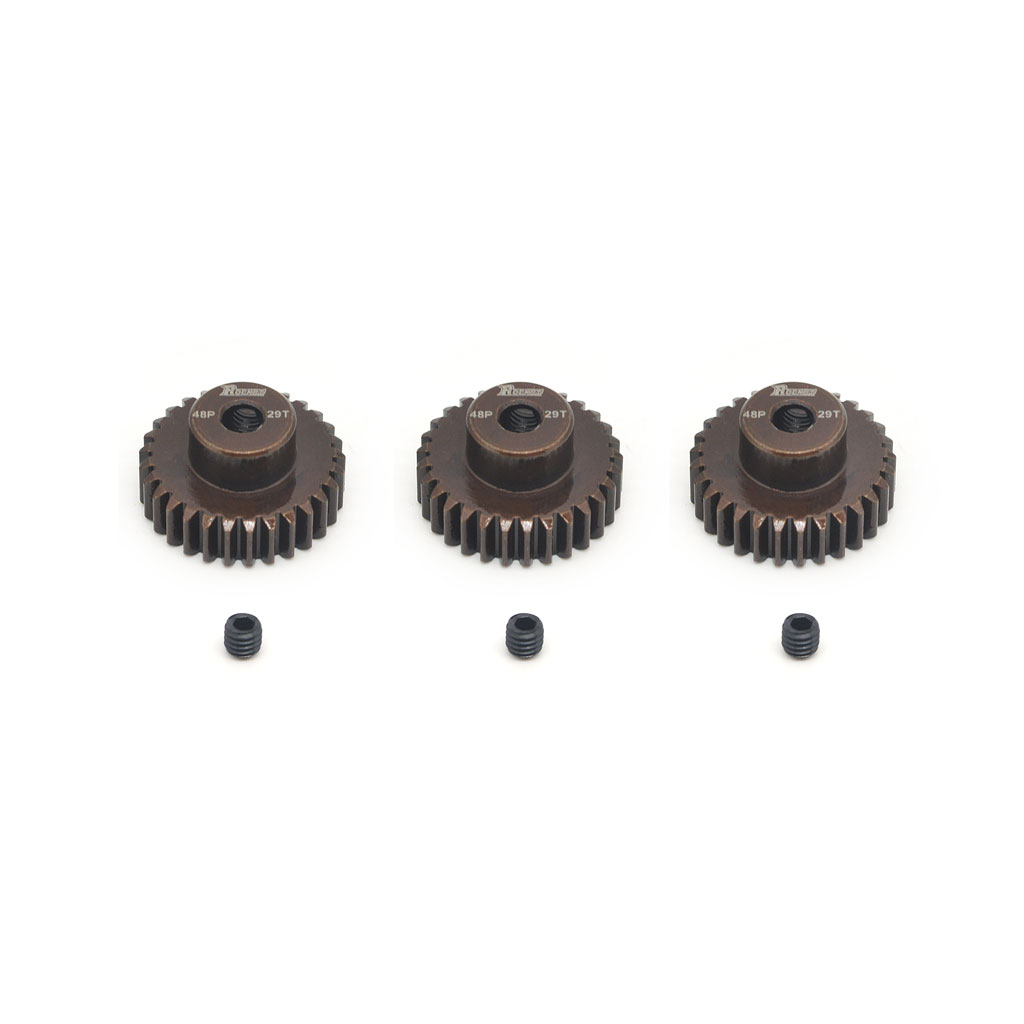 3pcs Surpass Hobby ROCKET 48DP Gear 3.175 Inner Hole 13T-35T Hard Motor Gear For 1/10 Rc Car Vehicle Models