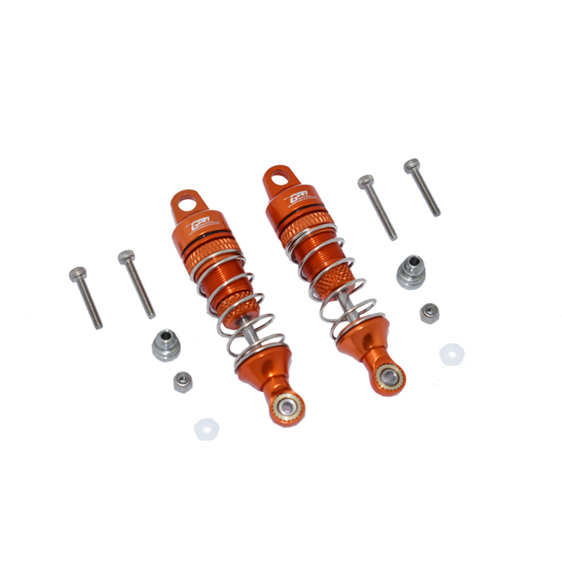 1/18 Mini-T 2.0 2WD Aluminum Alloy Front Shock Absorber 50mm For LOSI RC Car Parts