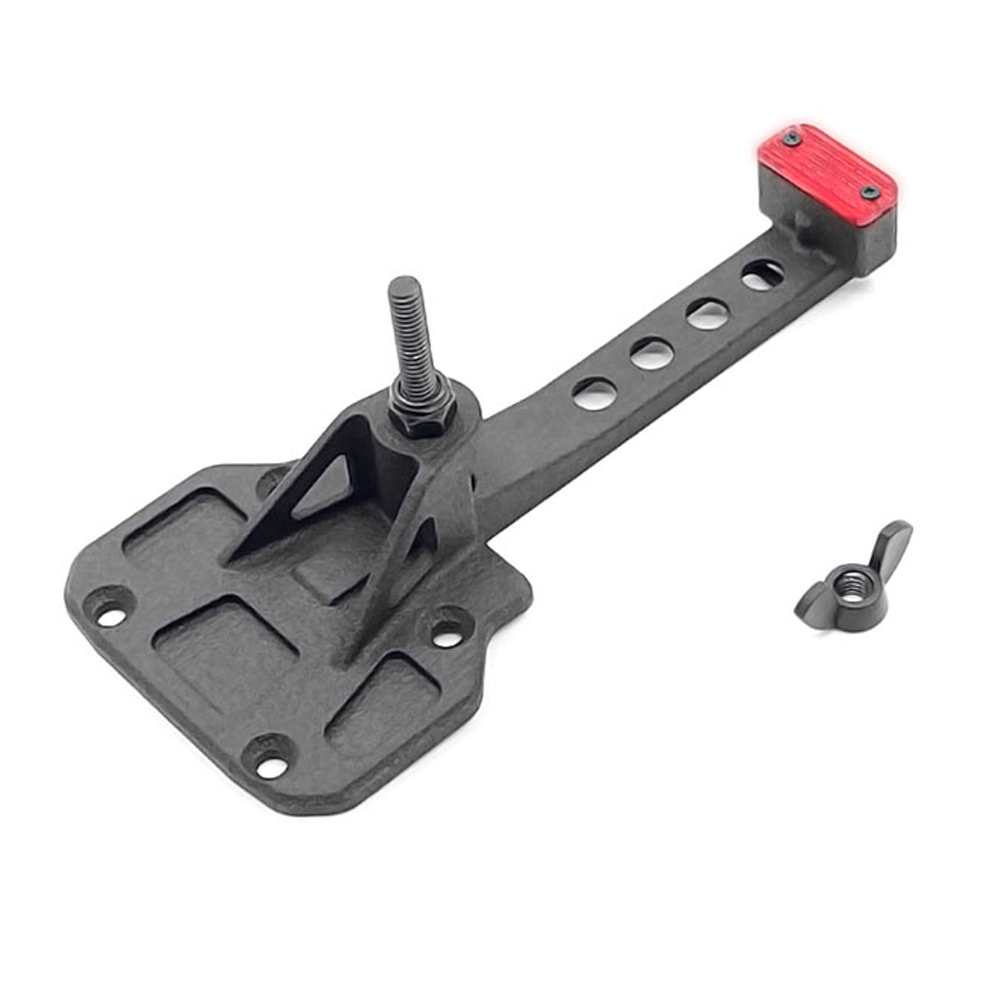 Spare Tire Brake Light Led Mount For RC AXIAL SCX10 III Upgrade Option Parts