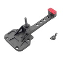 Spare Tire Brake Light Led Mount For RC AXIAL SCX10 III Upgrade Option Parts