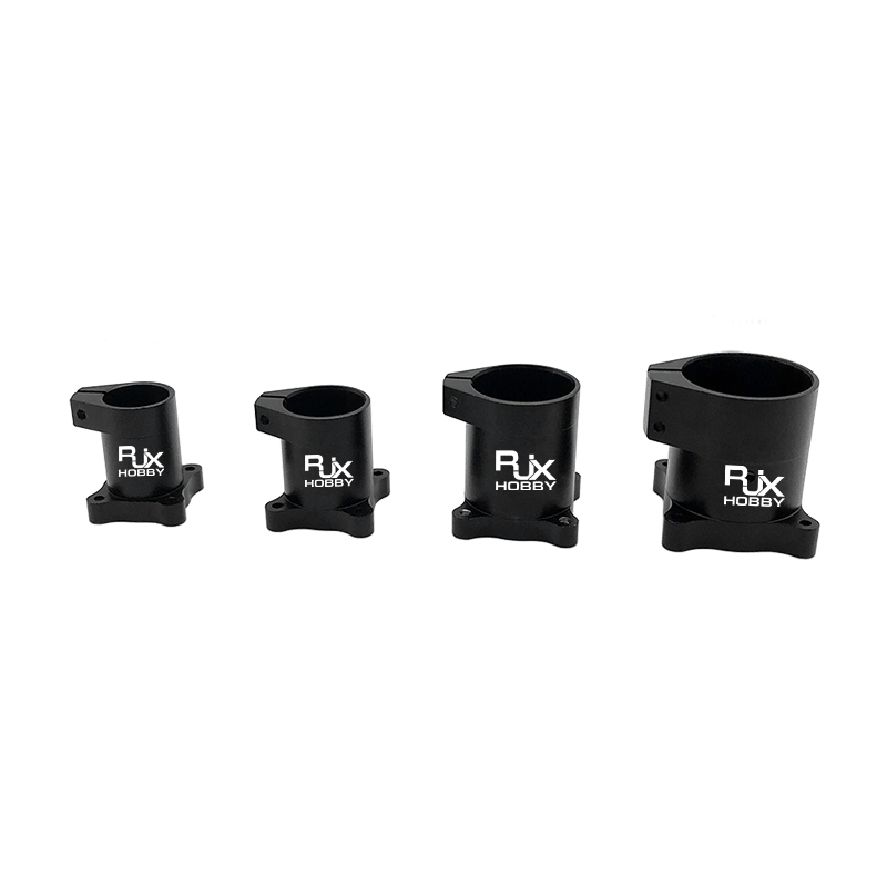 RJX Hobby RJX3149 90deg D16mm 20mm 25mm 30mm Landing Gear Vertical Mount Base Nozzle Connecting Rod Fixing Parts for RC Plant Agriculture UAV Drone