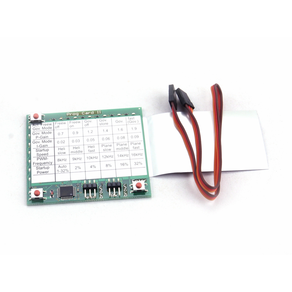 GARTT YPG-007 Program Card