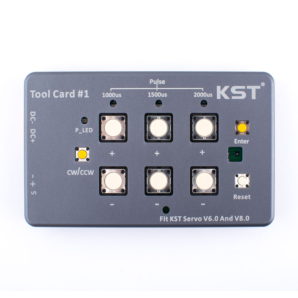 KST Servo Programming Tool Card for KST Servo V6.0 And V8.0