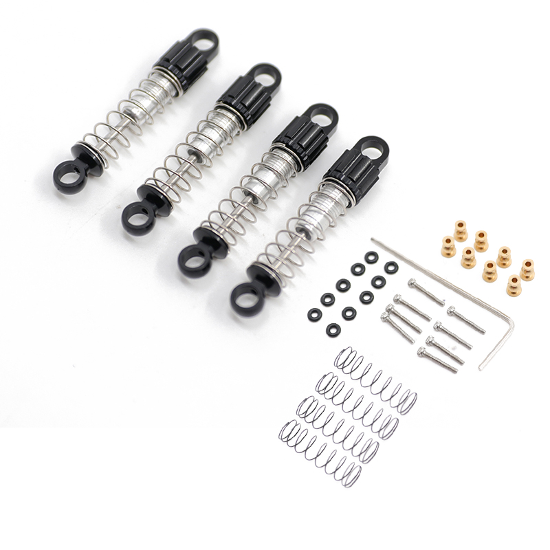 1/24 Simulation Metal Shock Absorber For Axial Scx24 90081 Aluminum Alloy Twisted Tooth RC Car Parts