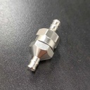 Aluminum Alloy Filter Straight Cylinder Oil Fuel Filter for Gasoline Methanol Engine RC Airplane Fixed-Wing