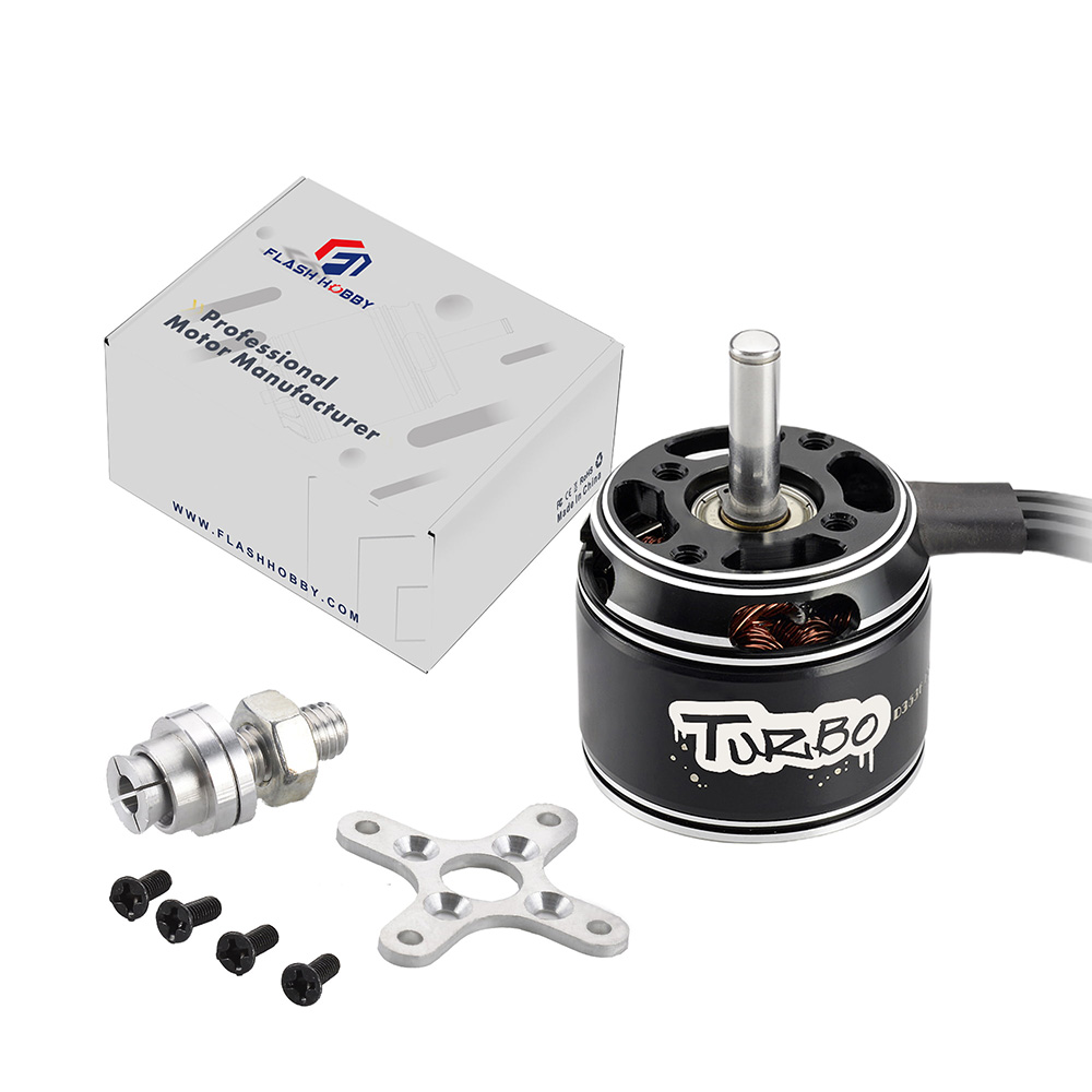 Flashhobby D3536EVO 2814 910KV/1000KV/1250KV/1450KV RC Brushless Motor Support 3-4S for RC Airplane Fixed Wing Helicopter