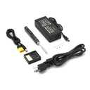 SQ001 Mini Electric Soldering Iron Power Adapter Digital OLED Programmable Interface DC5525 With AU/US Plug Tool Bag for RC Car Parts