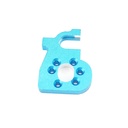 Wltoys 124016 124017 144010 1/12 Brushless RC Car Metal Motor Seat Mount 2006 Vehicles Model Spare Parts