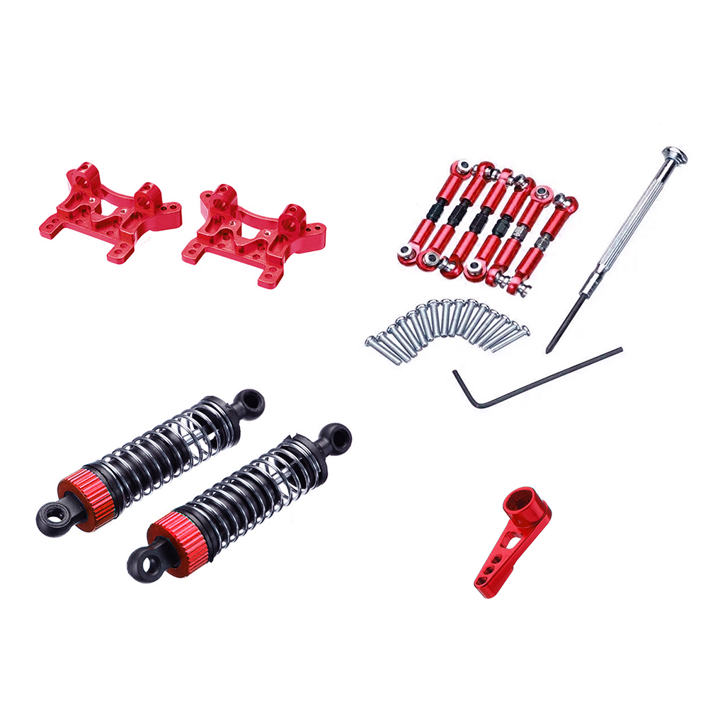 Metal Upgrade Swing Arm Steering Set for Wltoys A959 A979 K929 1/18 RC Car Parts