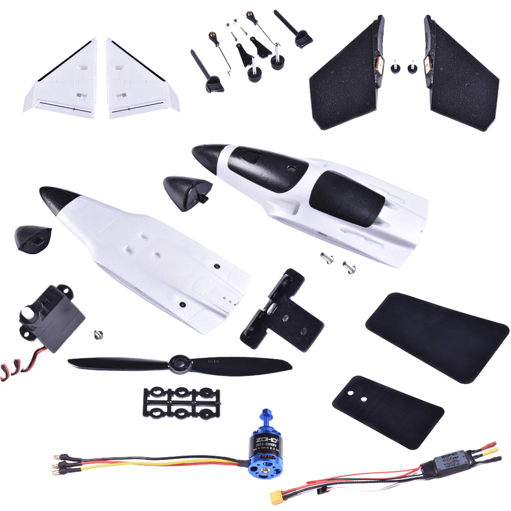 ZOHD Alpha Strike RC Airplane Spare Parts Accessories Power Combo 2216 2200KV Motor/ 40A ESC/ 4.3g Servo/ Propeller/ Vertical Wing Spare Parts