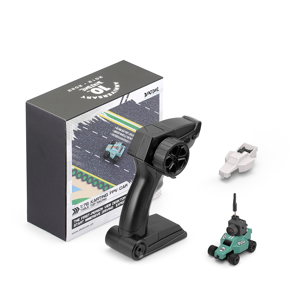 Diatone Q33 Karting RTR 1/76 2.4G Mini RC Car FPV Vehicles Full Proportional Control Off-Road Models Toys Kids Child Gift