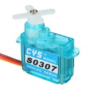 CYS-S0307 3.7g Plastic Gear Micro Analog Servo For RC Helicopter Airplane Robot