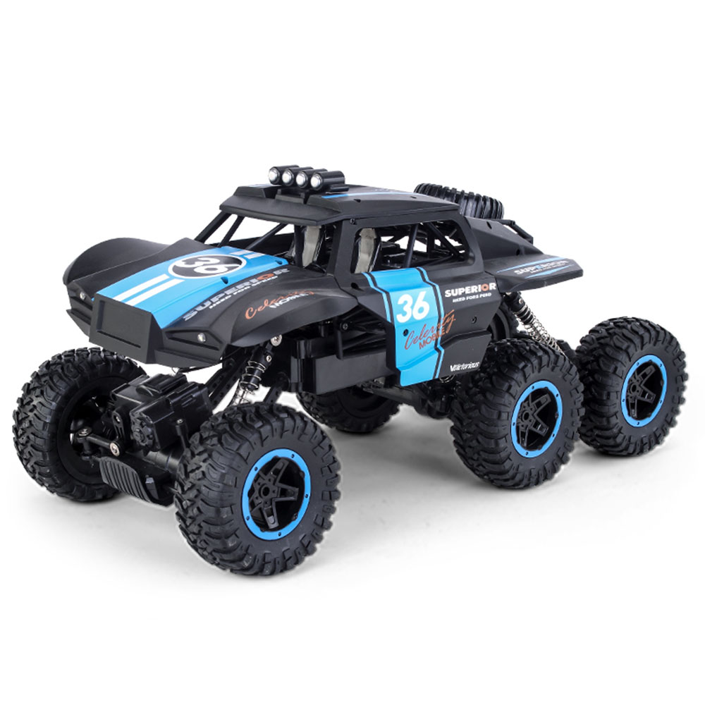 JJRC Q101 1/10 2.4G 6WD Six-Wheel Drive Climbing Off-Road Electric RC Car Truck Vehicle Models