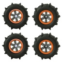 4Pcs RC Car Tires For 104009 9125 9116 1/10 1/12 Vehicle RC Crawler Off-road Parts