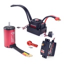 Surpass Hobby KK 4068 2050KV Brushless Motor 120A Brushless ESC 15KG Digital Servo Brushless Set for 1/8 RC Car Model Parts