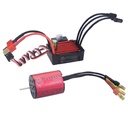 Surpass Hobby Diamond Seriers Waterproof 2430 5800KV Brushless Motor with 25A ESC for 1/16 1/18 RC Vehicles