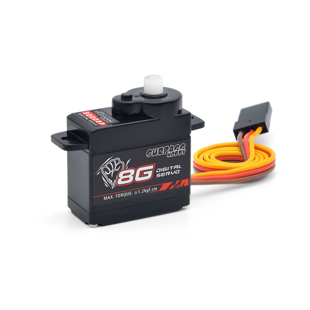 Surpass Hobby S0008P 8g Digital Plastic Gear Servo for RC Car Models/Quadcopter/Helicopter/Robot/Intelligent Robot Arm