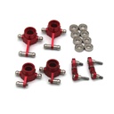 Upgraded Metal Steering Cup Rear Wheel Seat Rear Linkage Rod Bearing for Wltoys 1/28 284131 Vehicles Model Parts