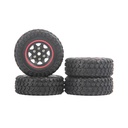 4PCS Upgraded Metal Rims Tires Wheels R694 for XIAOMI Jimmy XMYKC01CM 1/16 RC Car Vehicles Model Spare Parts