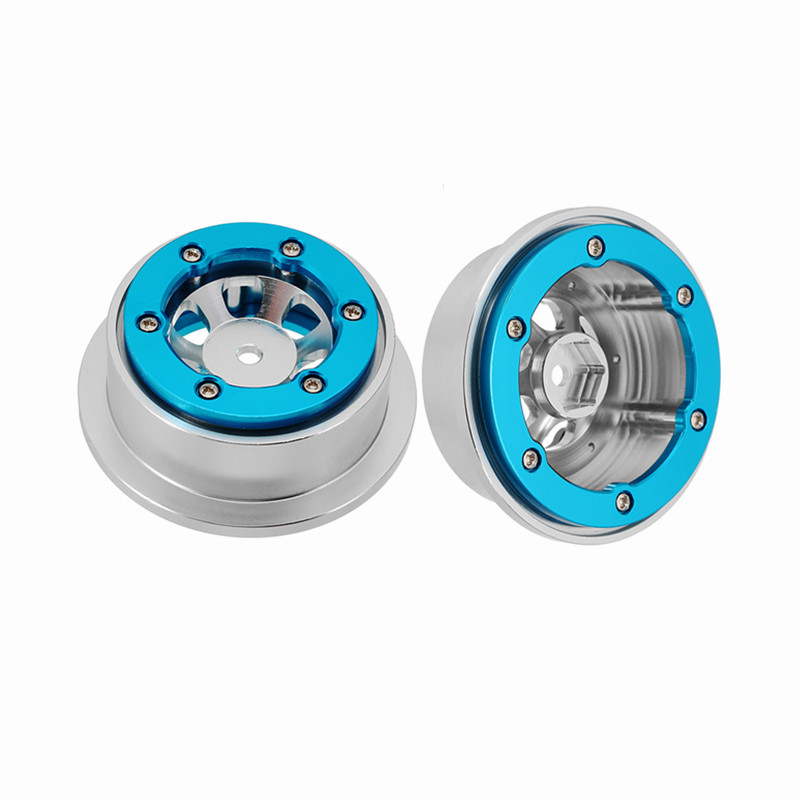 WLtoys 12428 12423 FY-03 02 01 Upgrade Metal Wheel Rims 1/12 2PCS RC Car Parts