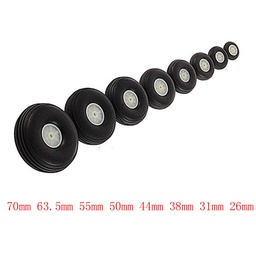 [80649] Rubber Wheel For RC Airplane And DIY Robot Tires