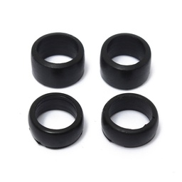 [1263394] 4PCS RC 1/28 Remote Control Car Vehicle Genaral Accessories Parts Black Tires