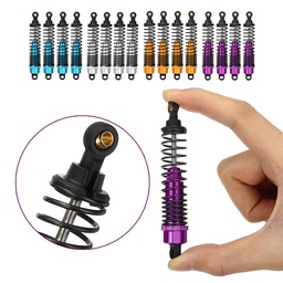 [1280176] 4PCS 100MM Front Rear Shock Absorber Damper 108004 Upgrade for 1/10 HSP RC Car Parts